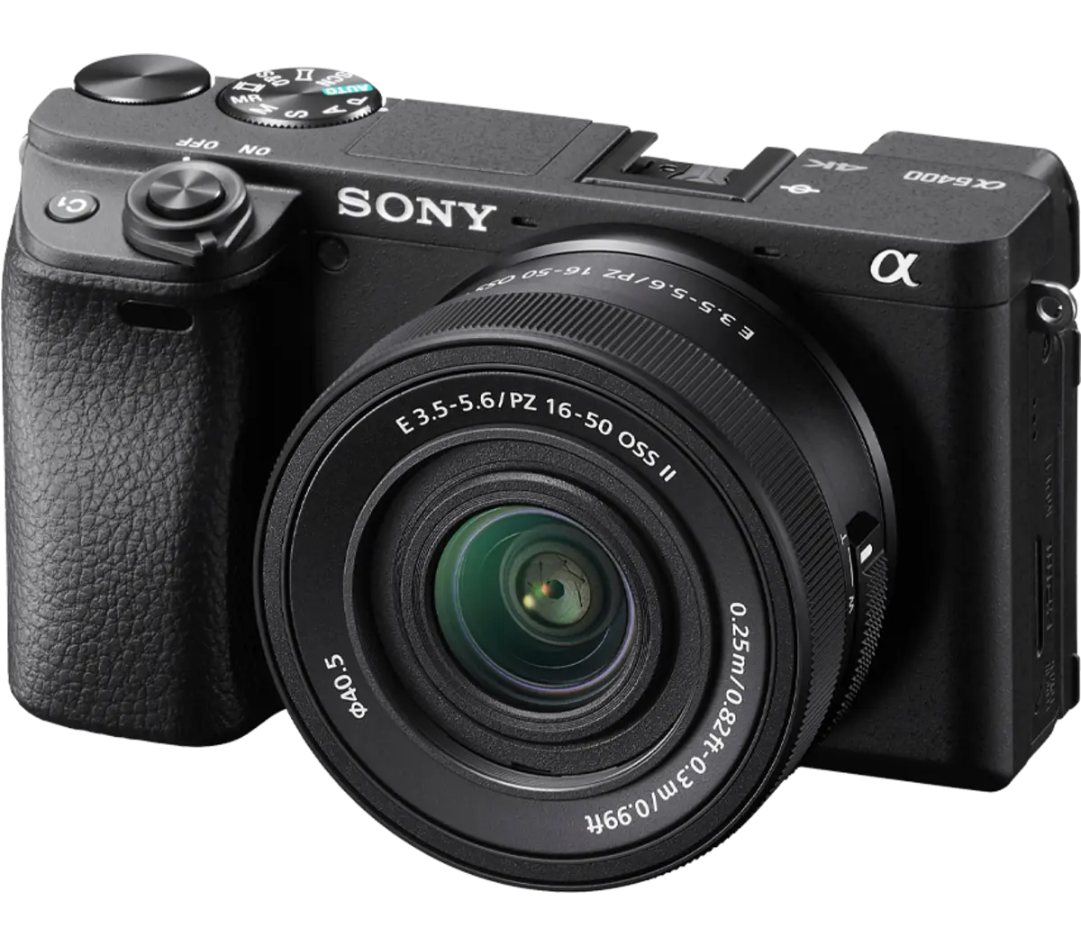 Sony Alpha 6400 Mirrorless Camera with 16-50mm f/3.5-5.6 Lens Sony