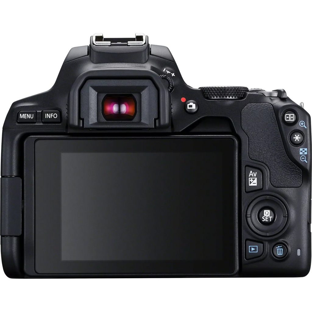 Canon EOS 250D, Black + EF-S 18-55mm f/3.5-5.6 III+ EF 75-300mm f/4-5.6 III Lens Canon