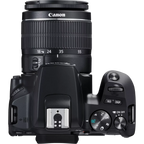 Canon EOS 250D, Black + EF-S 18-55mm f/3.5-5.6 III+ EF 75-300mm f/4-5.6 III Lens Canon
