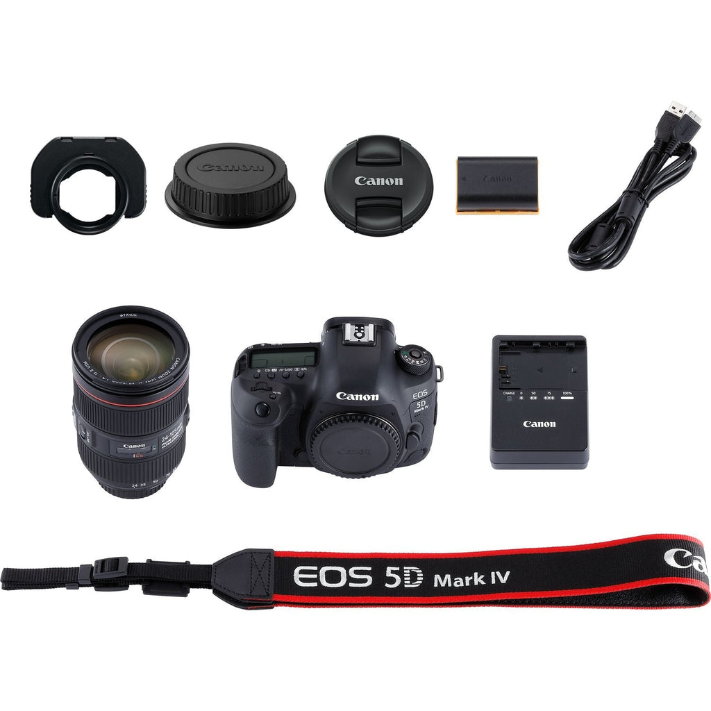 Canon EOS 5D Mark IV with EF 24-105mm IS II USM Lens Canon