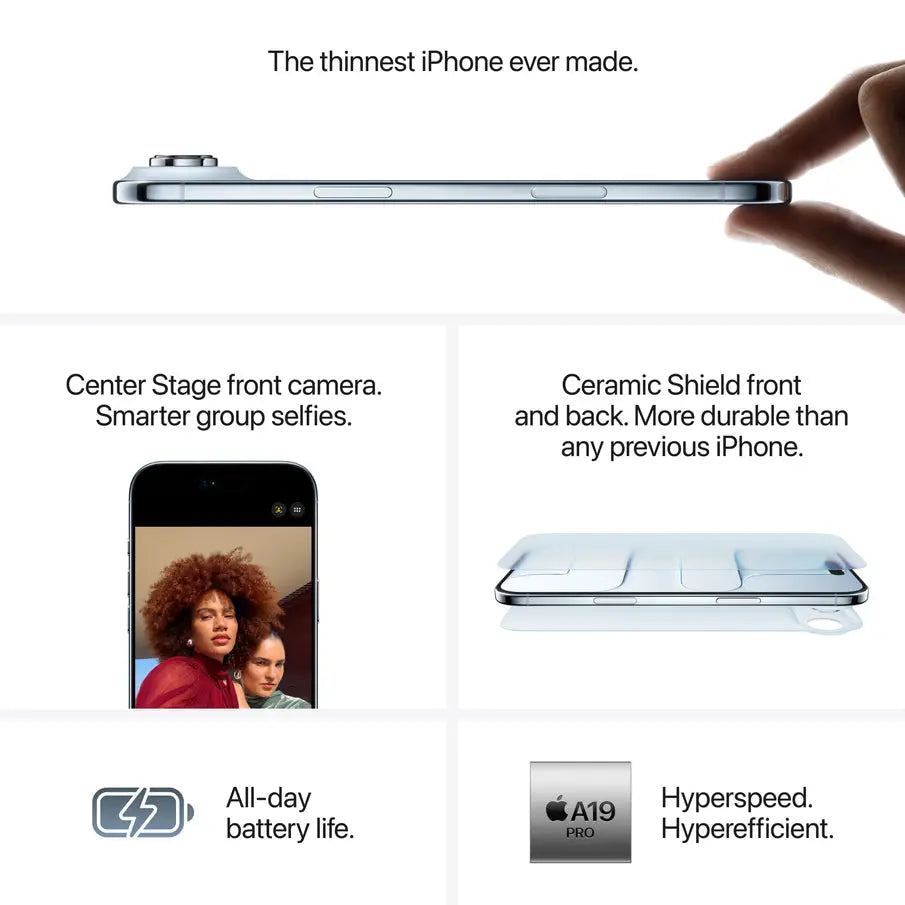Apple iPhone Air (2025) - eSIM Only RB Tech zone international