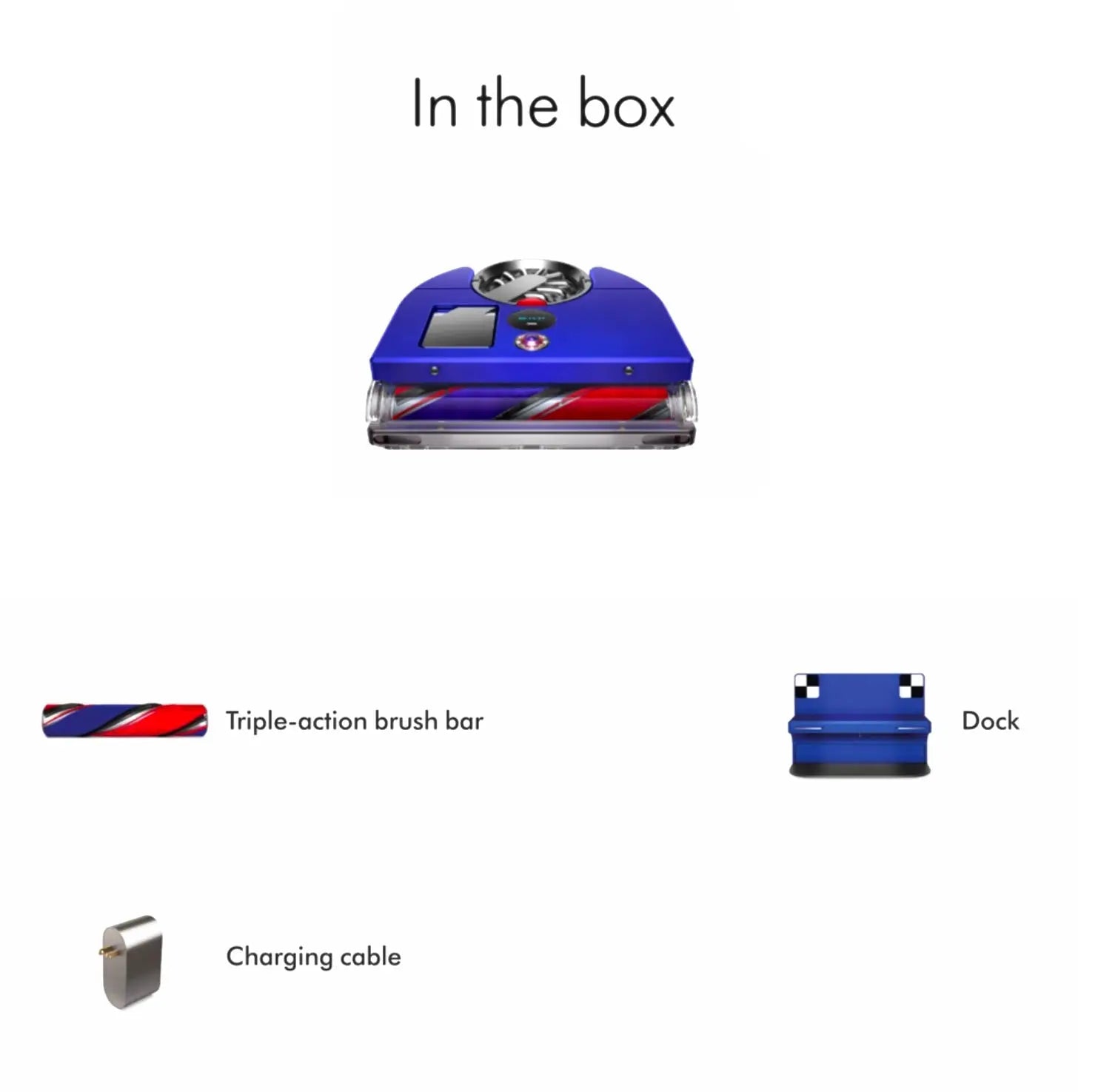 Dyson 360 Vis Nav™ robot vacuum (Blue/Nickel) Dyson
