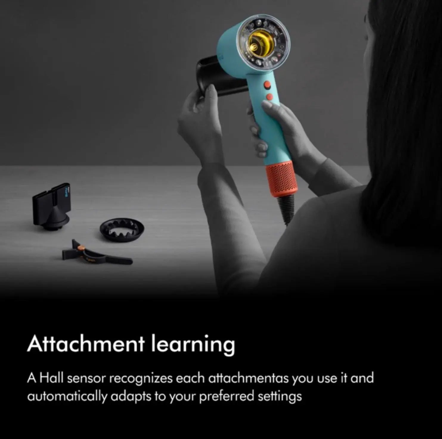 Dyson Supersonic Nural™ hair dryer Straight+Wavy (Ceramic Patina/Topaz) Dyson