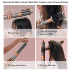Dyson Airwrap™ multi-styler and dryer Complete Long (Strawberry Bronze/Blush Pink) Dyson