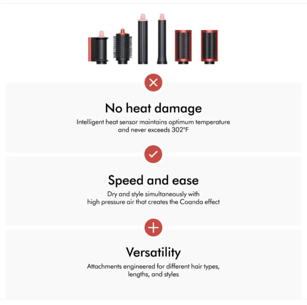 Dyson Airwrap™ multi-styler and dryer Complete Long (Strawberry Bronze/Blush Pink) Dyson