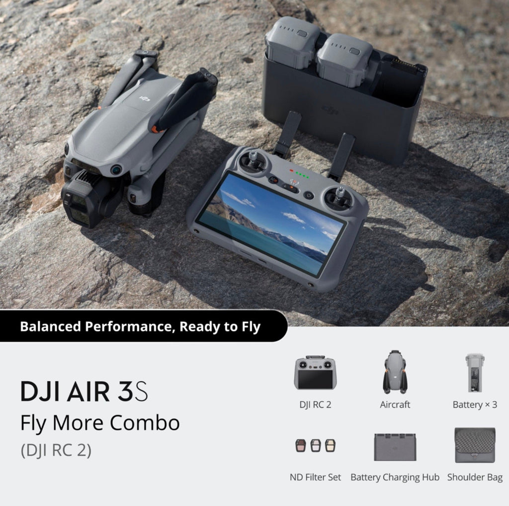 DJI Air 3S Fly More Combo (DJI RC 2) DJI