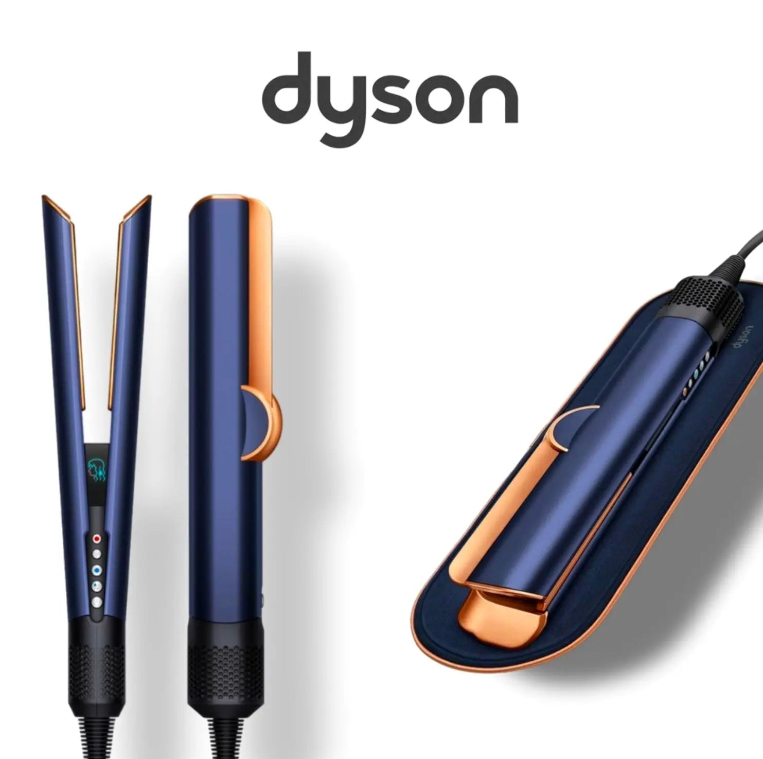 Dyson Airstrait™ straightener (Prussian Blue/Rich Copper) Dyson