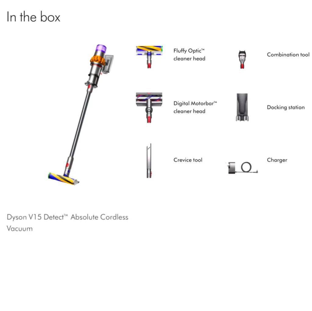 Dyson V15 Detect™ Absolute Cordless Vacuum Dyson