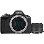 Canon EOS R50 Black Mirrorless Camera with RF-S 18-45mm f/4.5-6.3 IS STM Kit Canon