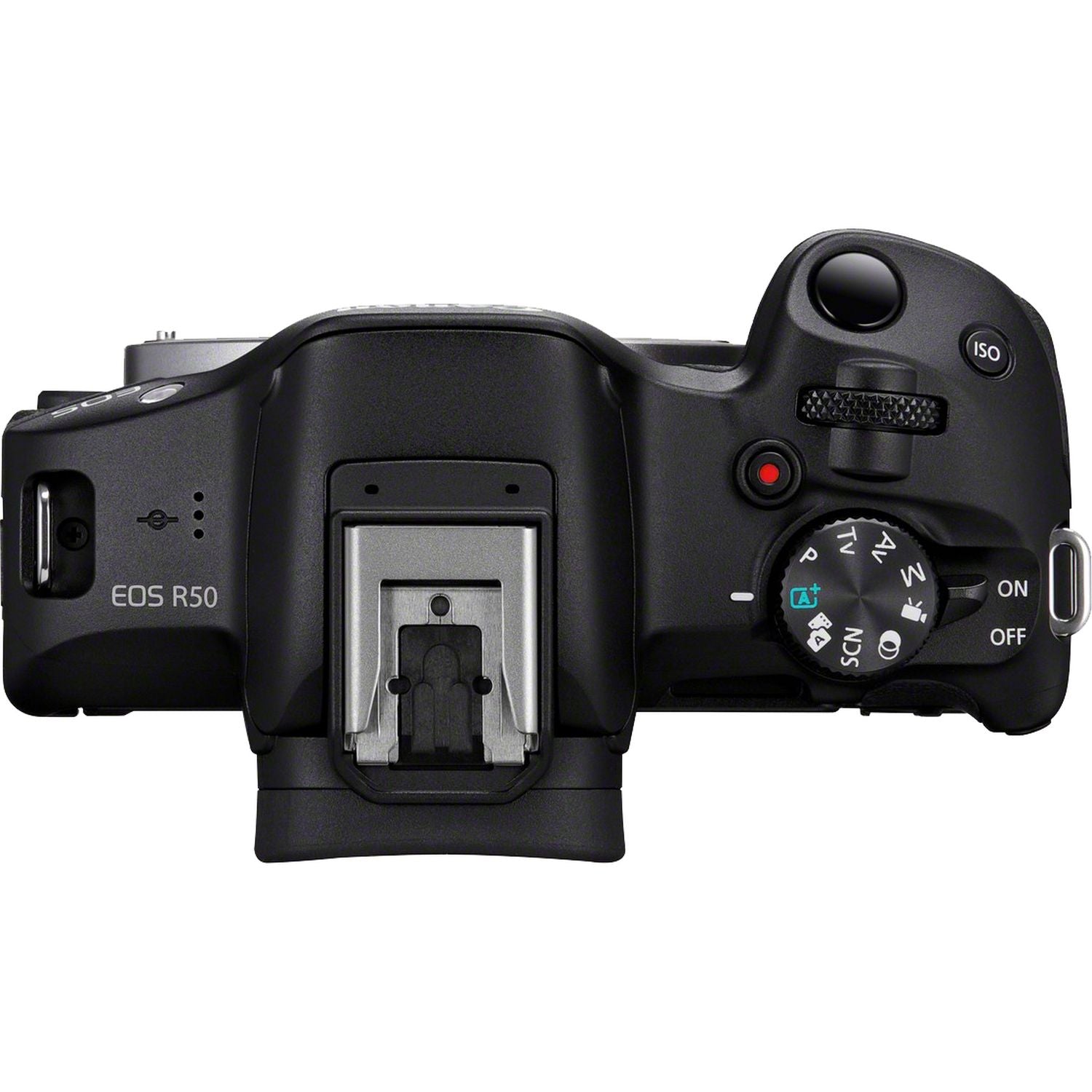 Canon EOS R50 Black Mirrorless Camera with RF-S 18-45mm f/4.5-6.3 IS STM Kit Canon