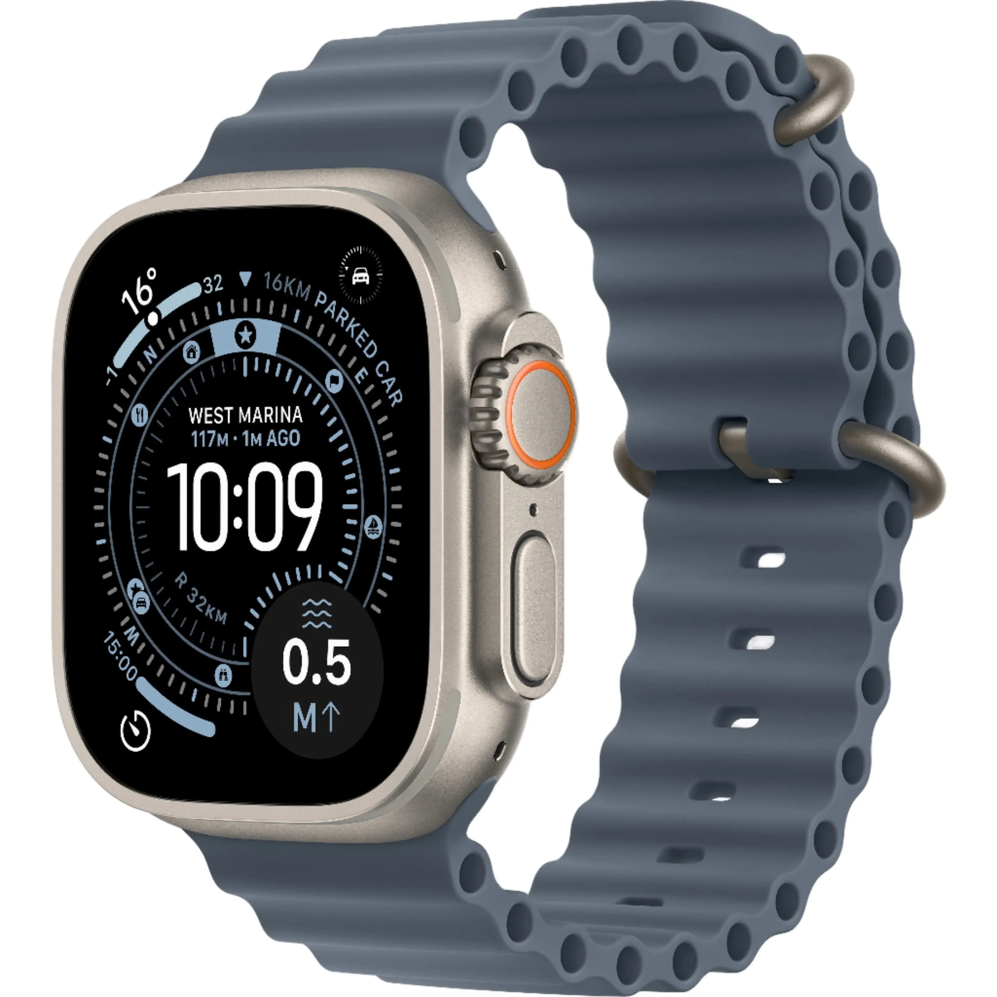 Apple Watch Ultra 3 GPS+Cellular, 49mm, Natural Titanium Case Apple