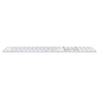 Apple Magic Keyboard with Touch ID and Numeric Keypad for Mac models with Apple silicon (USB–C) - English - White Keys Apple