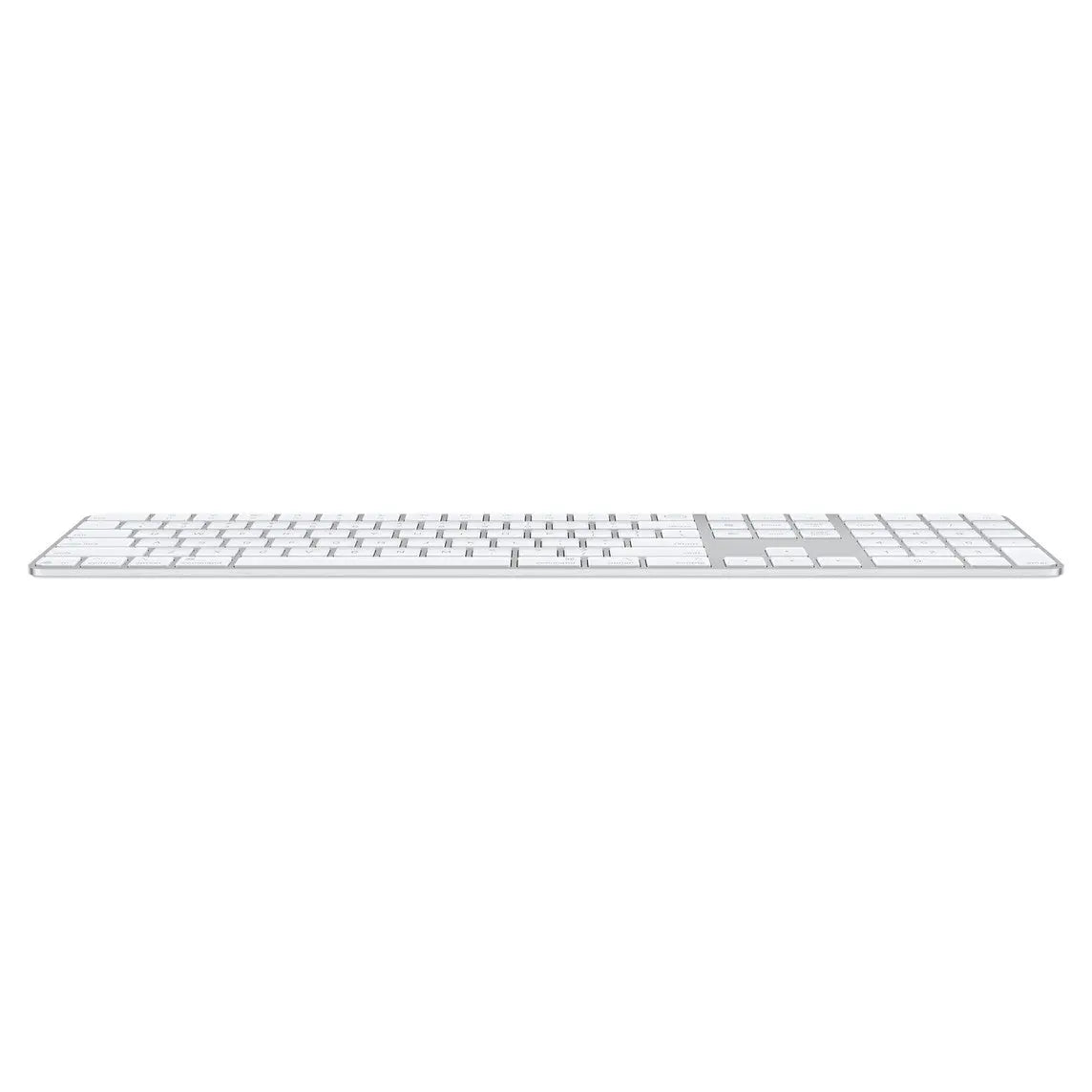 Apple Magic Keyboard with Touch ID and Numeric Keypad for Mac models with Apple silicon (USB–C) - English - White Keys Apple