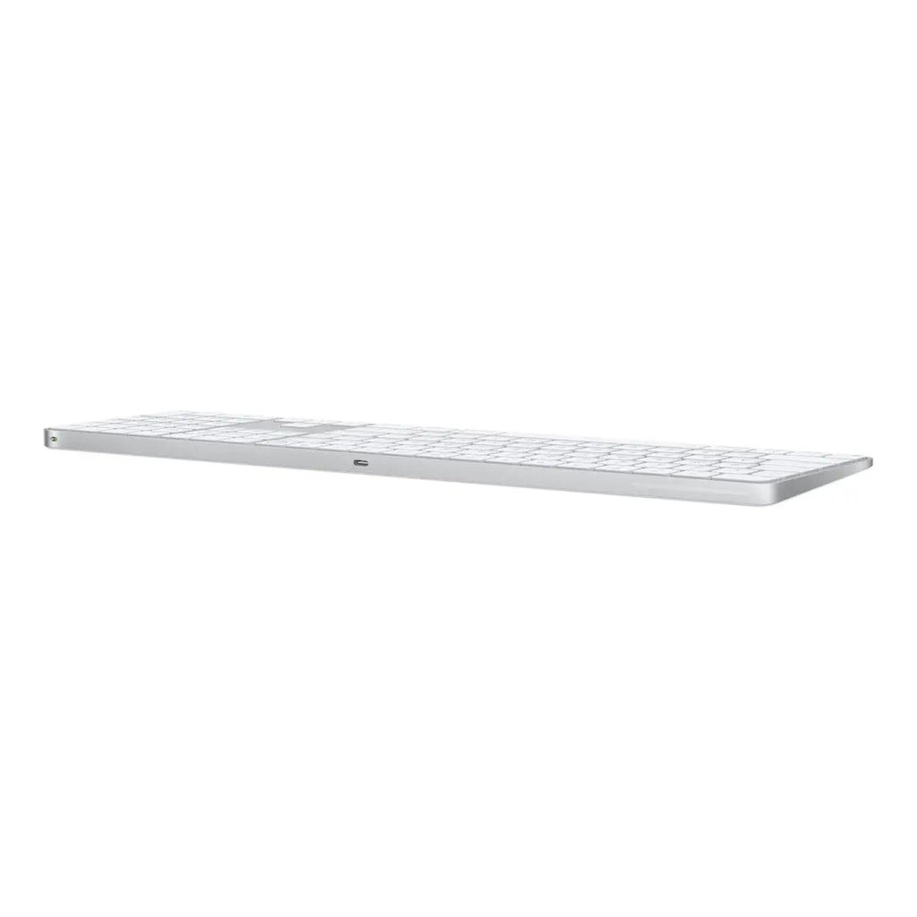 Apple Magic Keyboard with Touch ID and Numeric Keypad for Mac models with Apple silicon (USB–C) - English - White Keys Apple