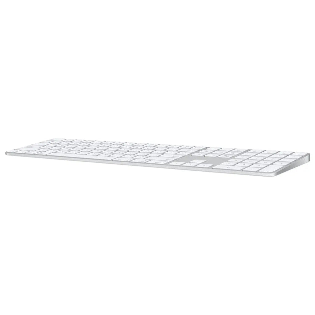 Apple Magic Keyboard with Touch ID and Numeric Keypad for Mac models with Apple silicon (USB–C) - English - White Keys Apple