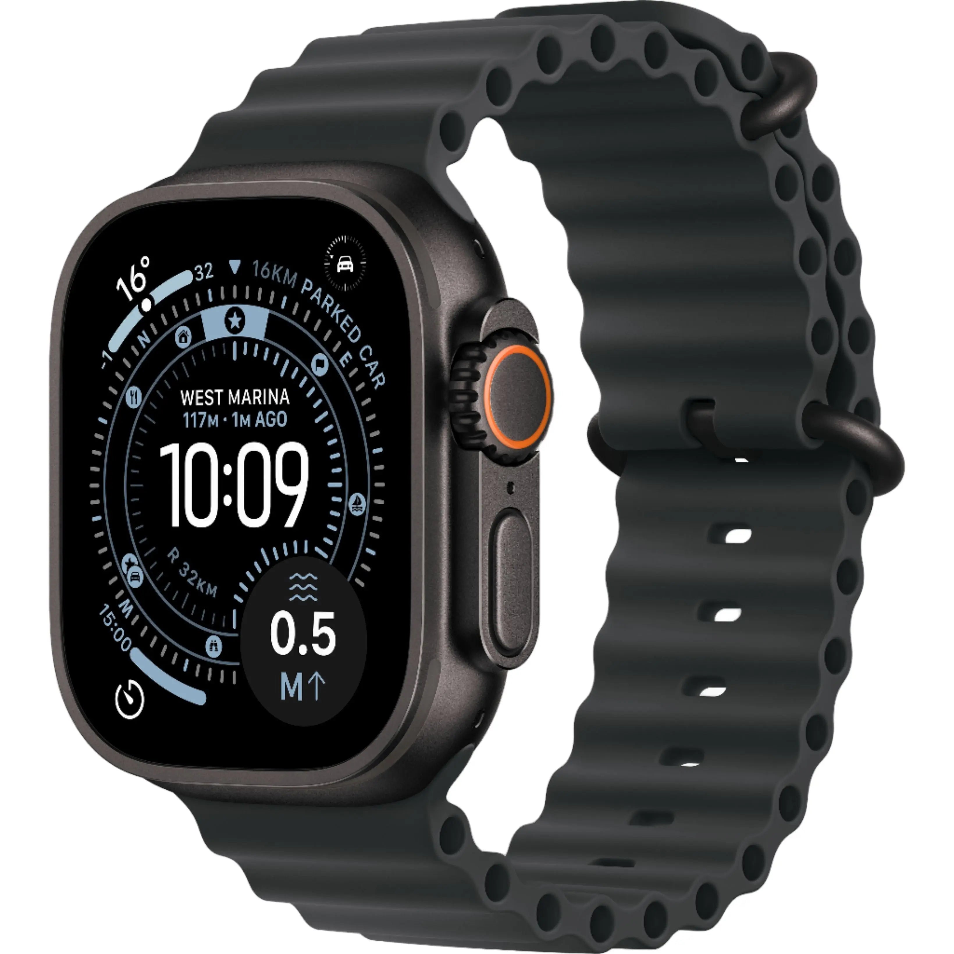Apple Watch Ultra 3 GPS+Cellular, 49mm, Black Titanium Case Apple