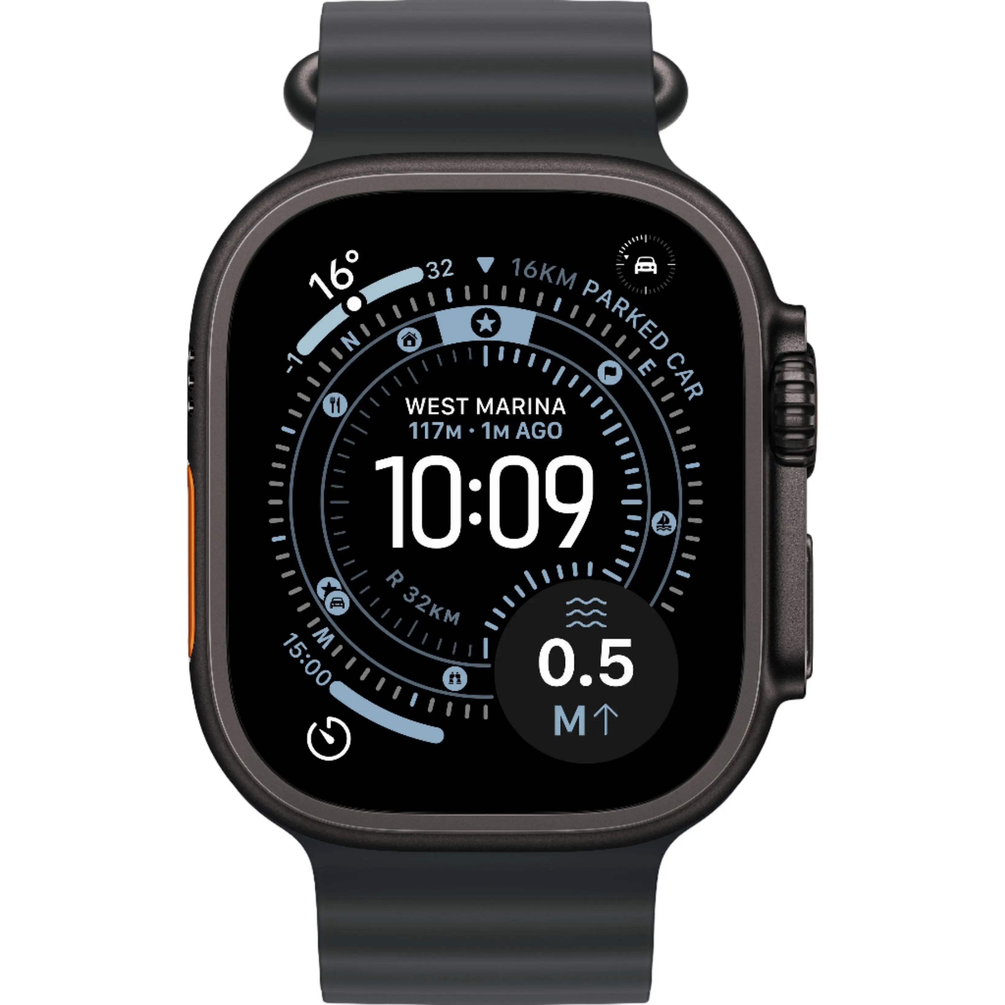 Apple Watch Ultra 3 GPS+Cellular, 49mm, Black Titanium Case Apple