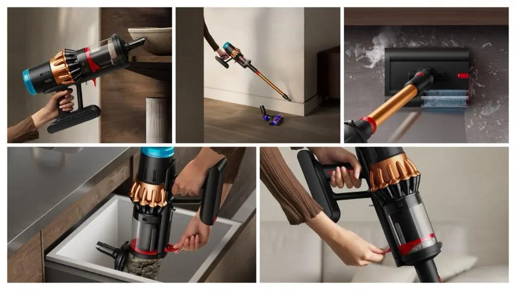 Dyson V16 Piston Animal Submarine™ wet and dry vacuum (Matte black / Copper) Dyson