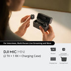 DJI Mic Mini (2 TX + 1 RX + Charging Case) DJI