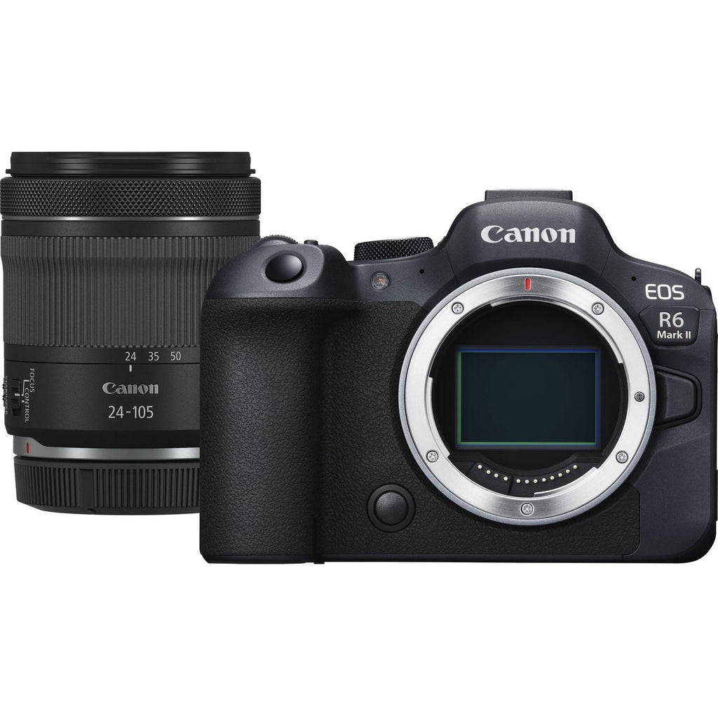 Canon EOS R6 Mark II Mirrorless Camera with RF 24-105mm F4-7.1 IS STM Lens Kit Canon