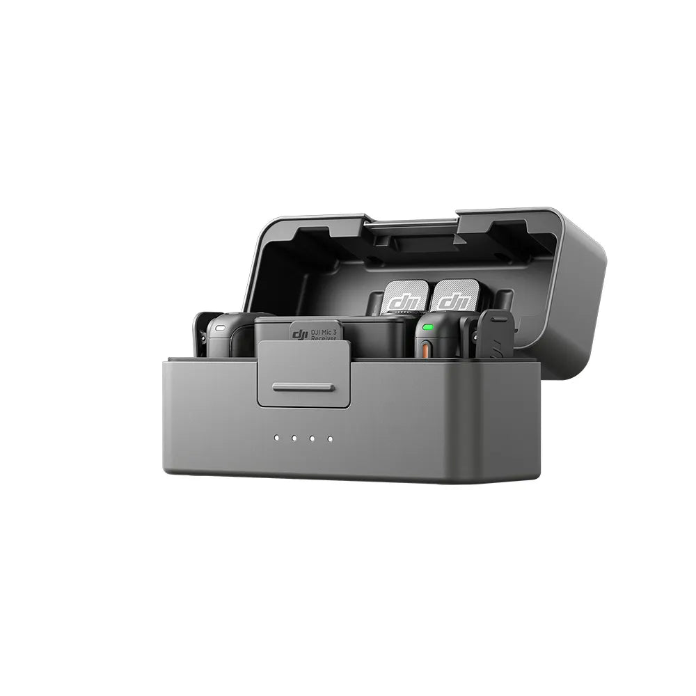 DJI Mic 3 Wireless Microphone Kit (2 TX + 1 RX + Charging Case) DJI