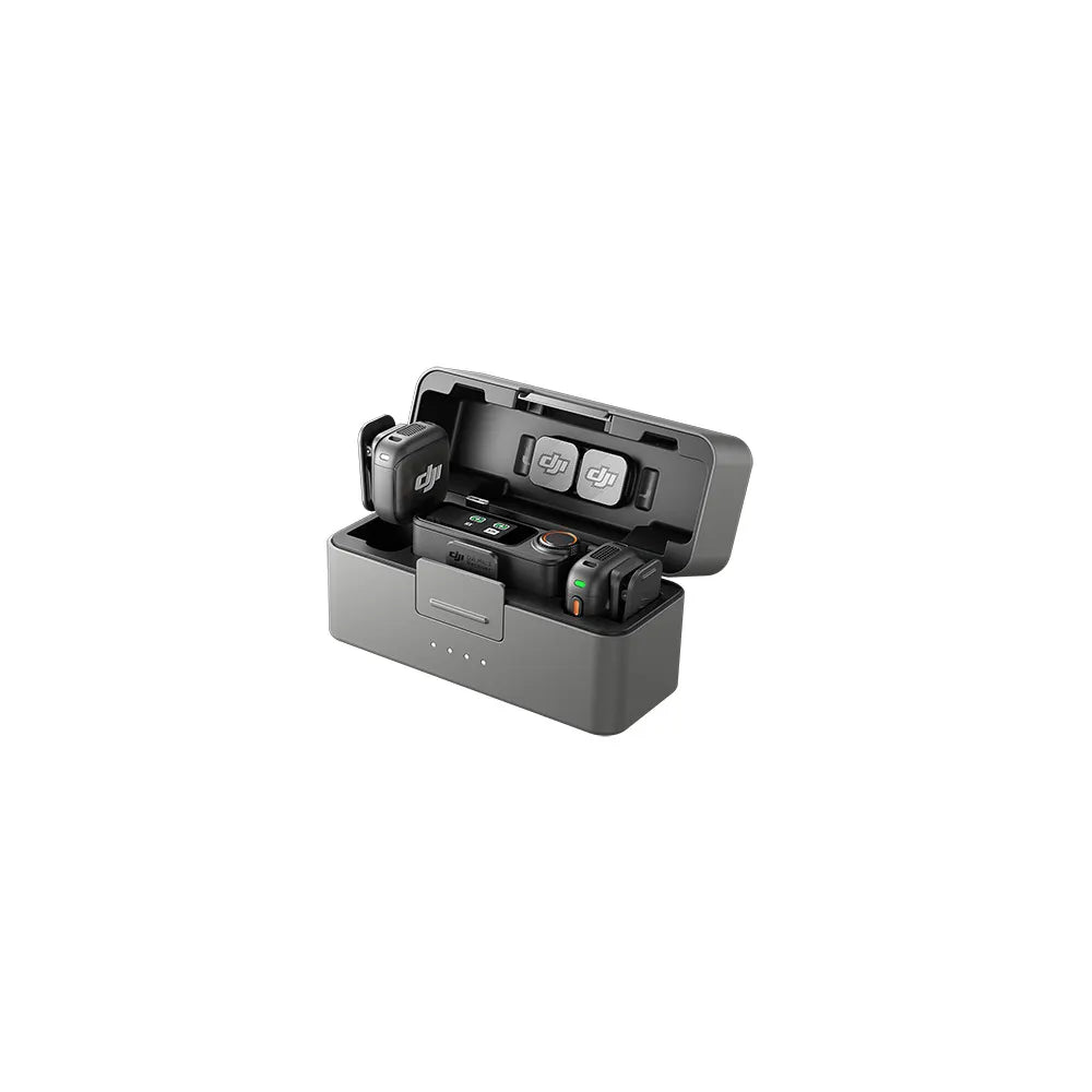 DJI Mic 3 Wireless Microphone Kit (2 TX + 1 RX + Charging Case) DJI