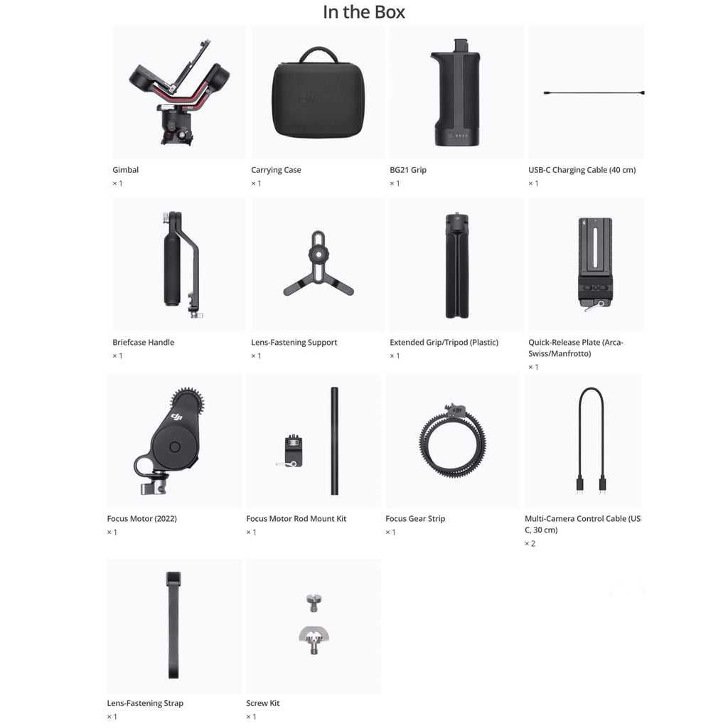 DJI RS 3 Combo Gimbal Stabilizer DJI